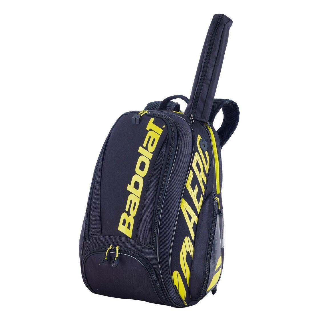 Tennis Backpack Aero, Black, No Color, large image number 2
