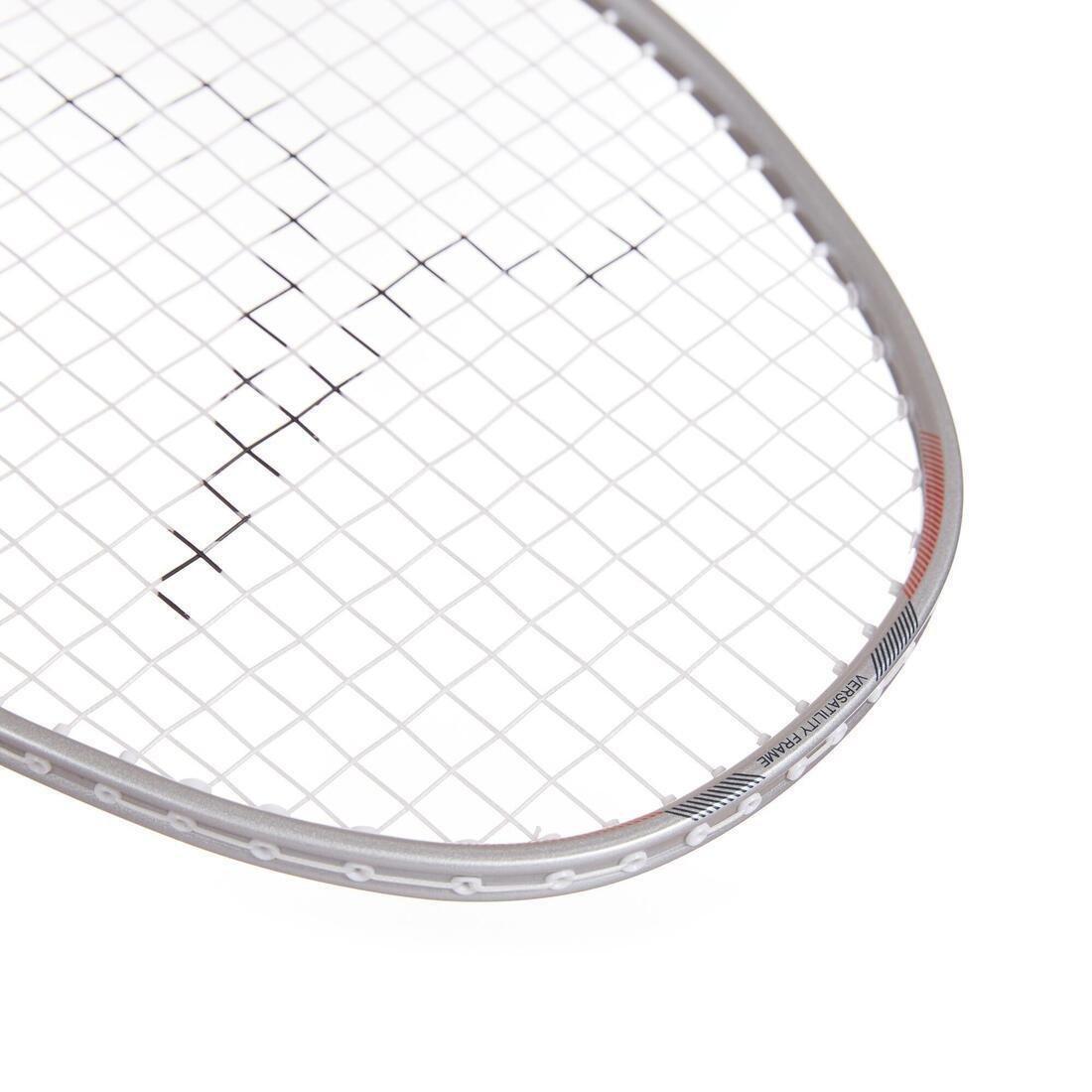 Adult Badminton Racket BR 190 Silver Carbon, No Color, large image number 5