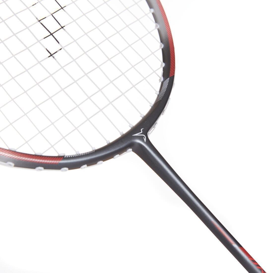 Adult Badminton Racket BR 190 Silver Carbon, No Color, large image number 7