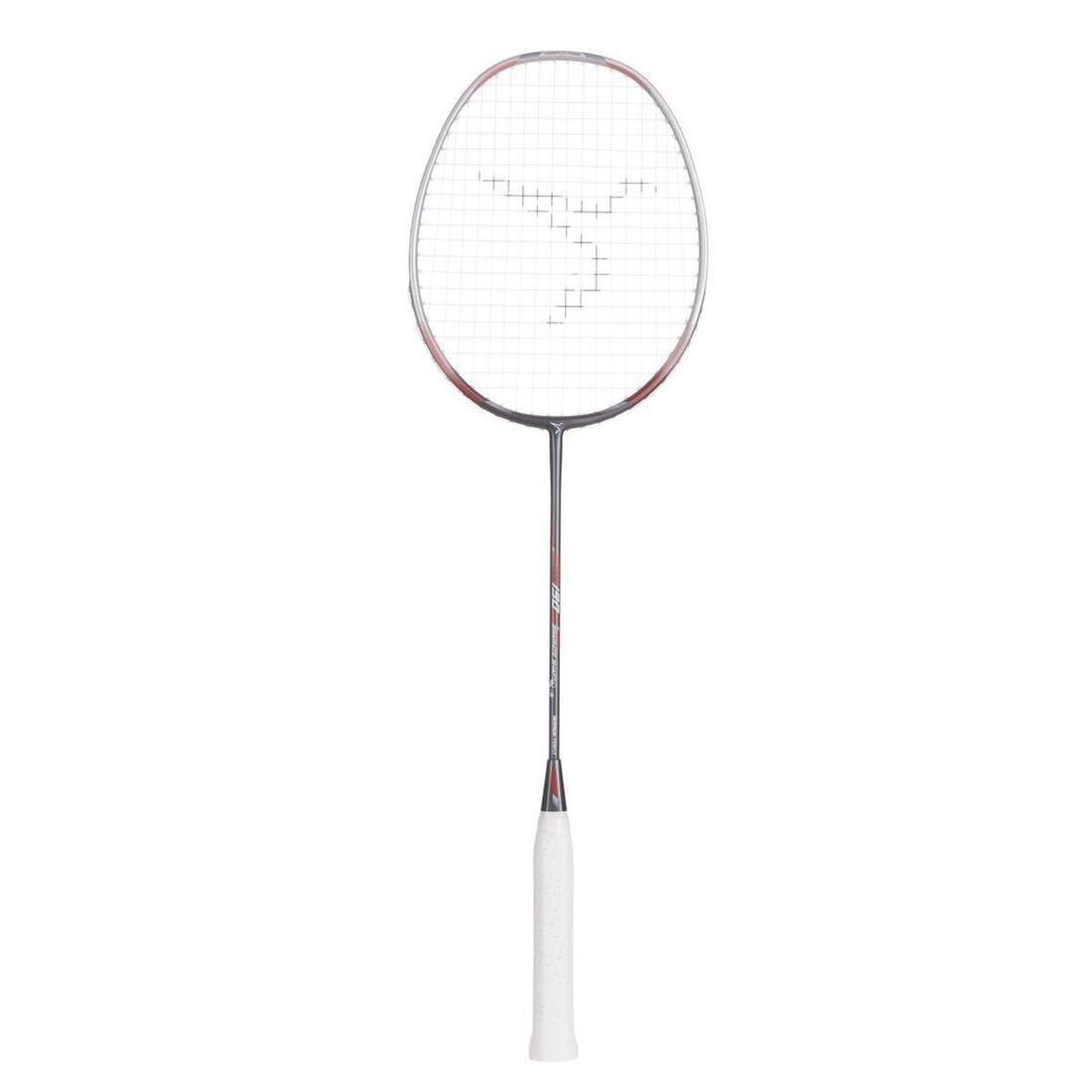 Adult Badminton Racket BR 190 Silver Carbon, No Color, large image number 14