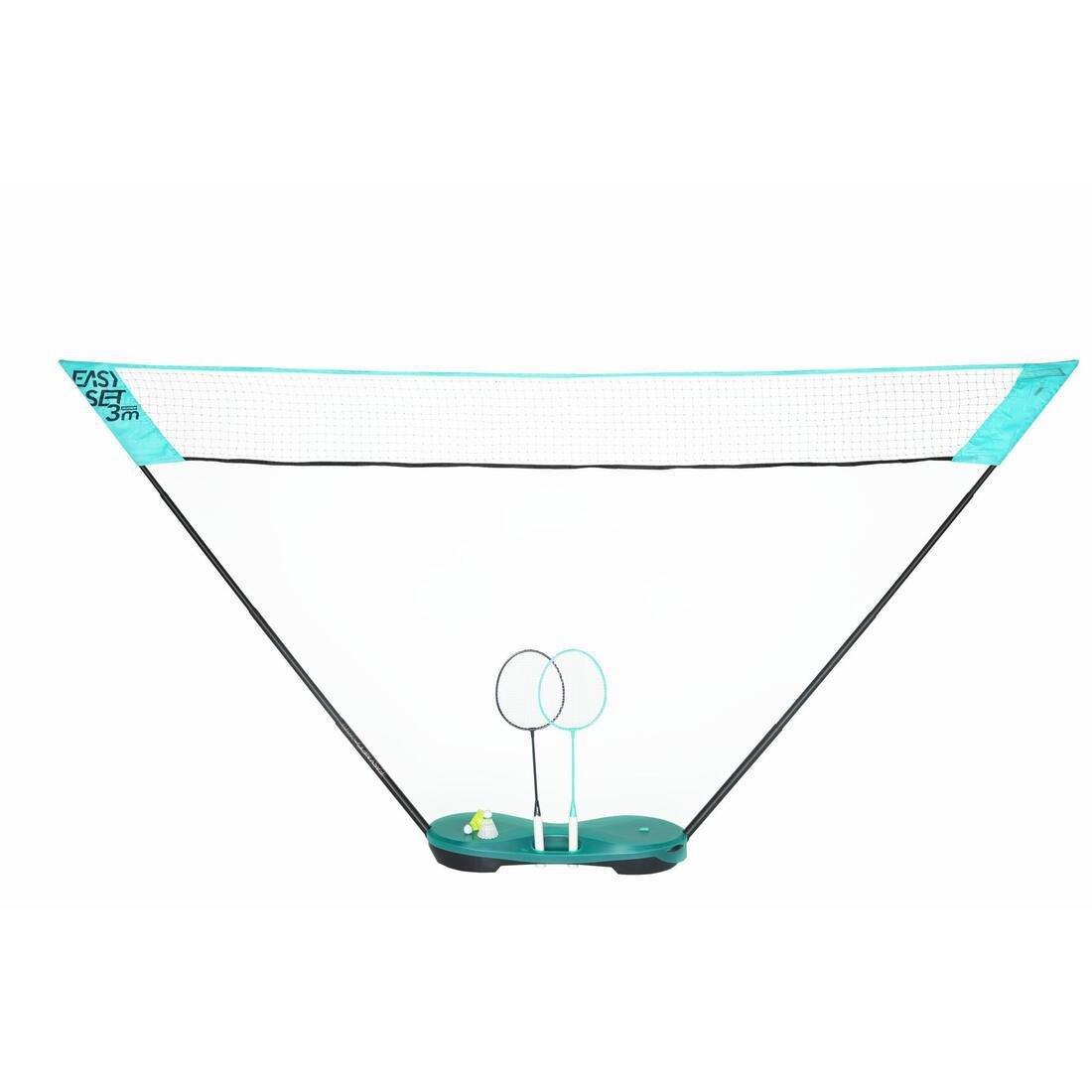 Badminton Easy Set Electric, Cyan, No Color, large image number 5