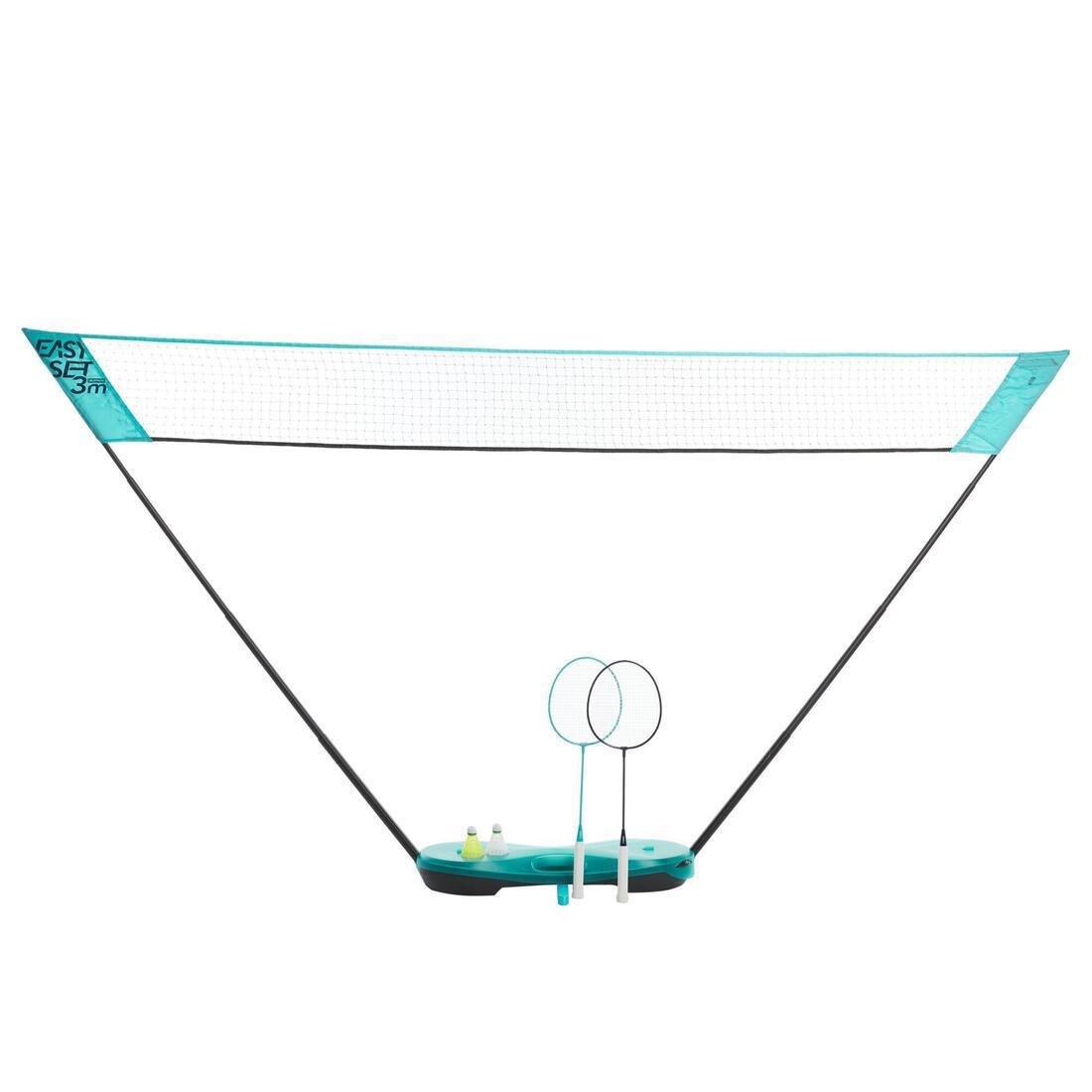 Badminton Easy Set Electric, Cyan, No Color, large image number 6
