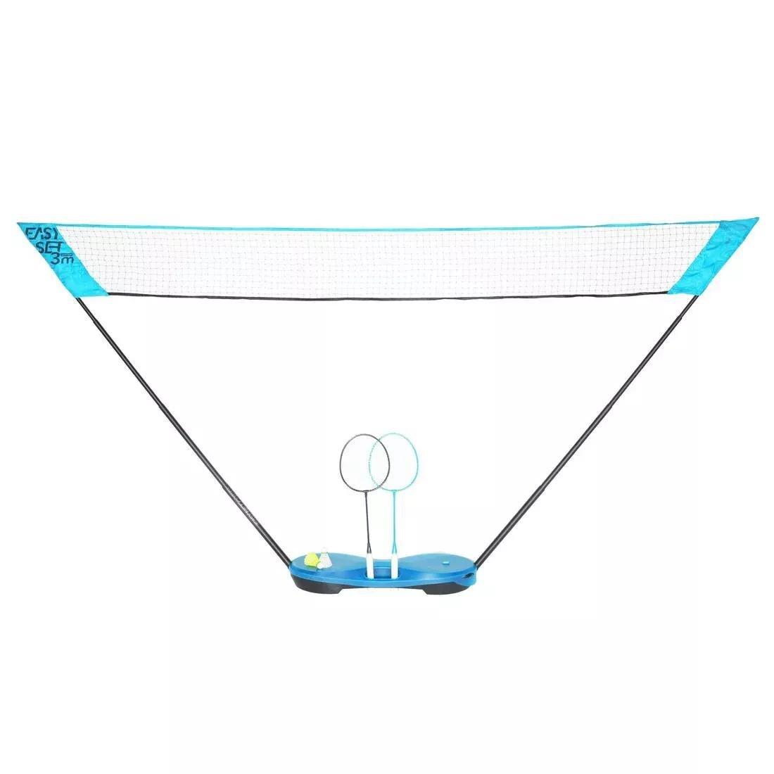 Badminton Easy Set Electric, Cyan, No Color, large image number 9