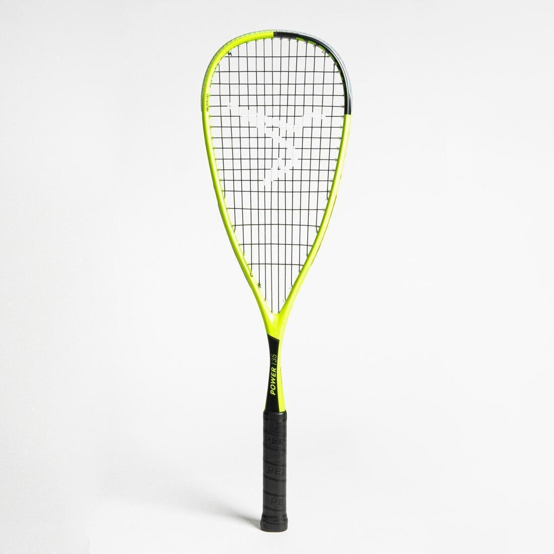 Squash Racket - Perfly Power 135, Yellow, No Color, large image number 1