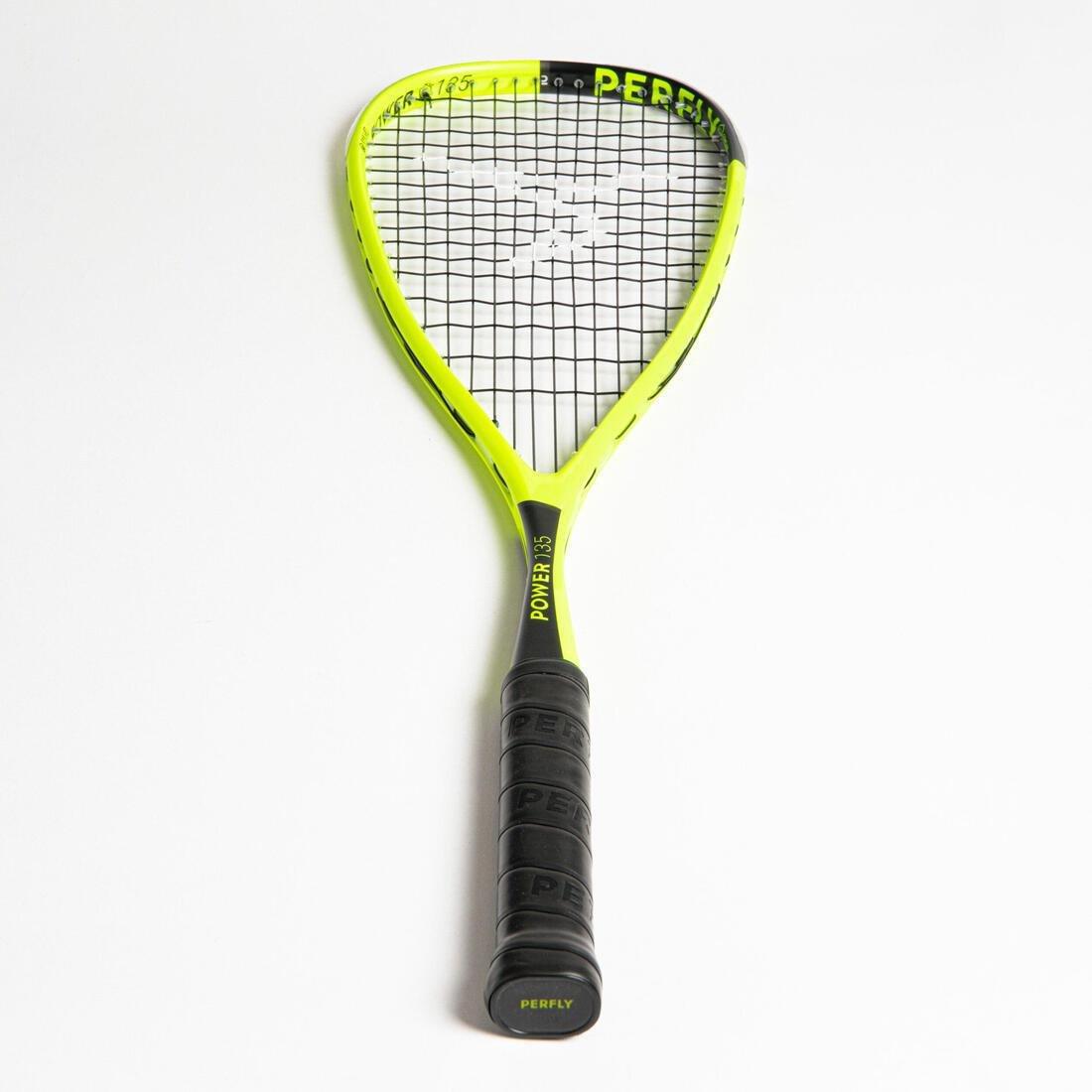 Squash Racket - Perfly Power 135, Yellow, No Color, large image number 5