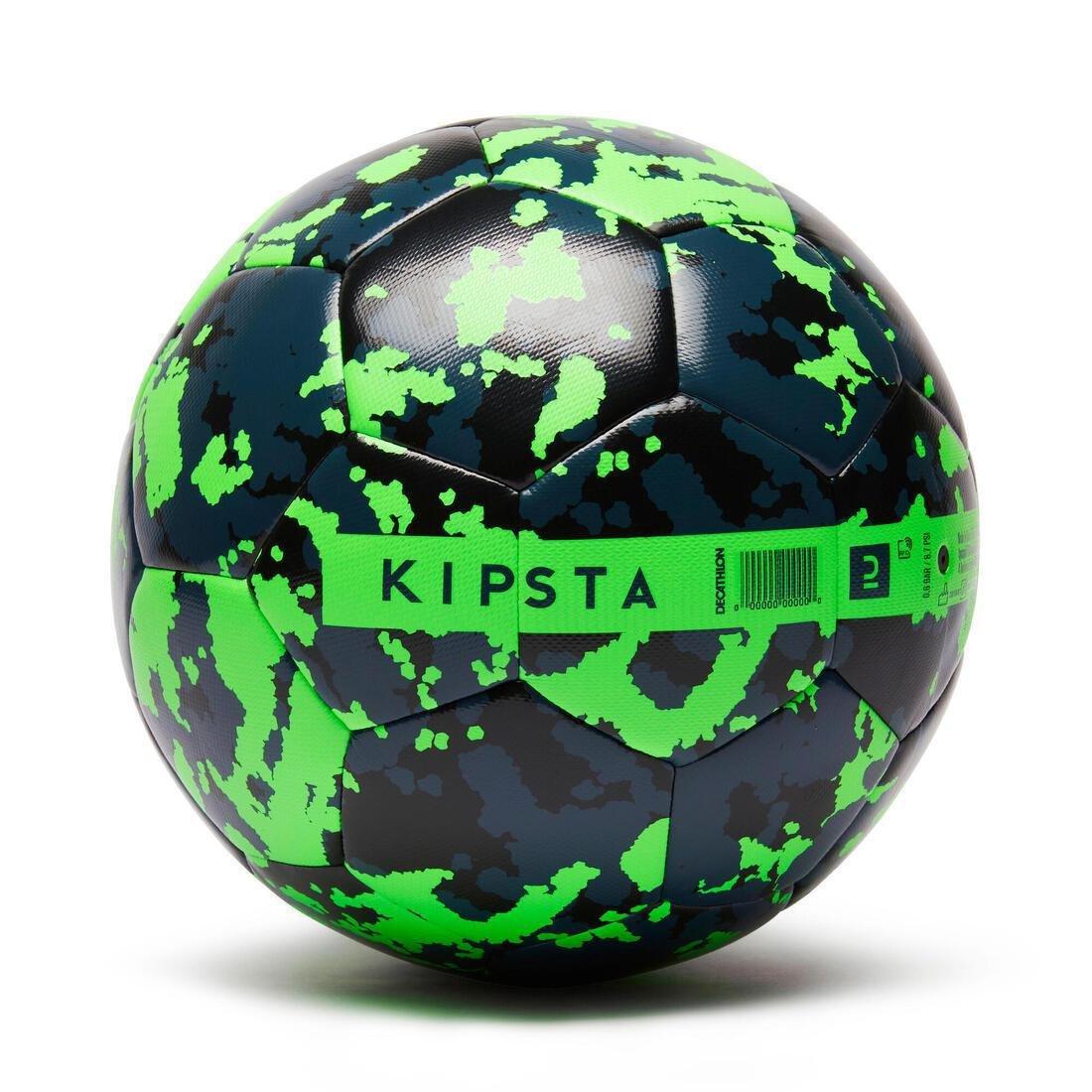 Hybrid Football Graphic Ball Light Size 5 - Diabolik, Yellow, No Color, large image number 2