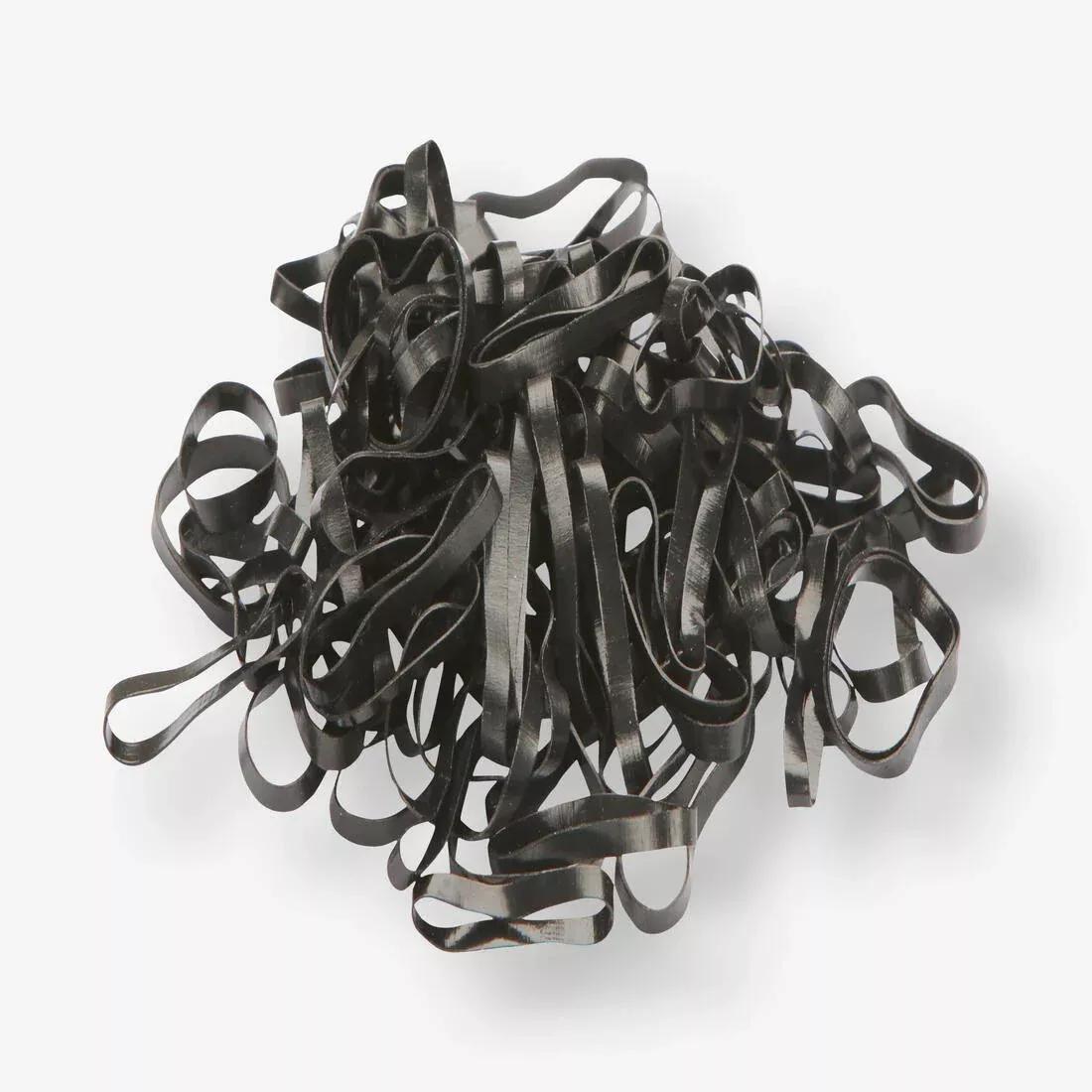 Silicone Elastics, Black, No Color, large image number 0