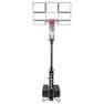 TARMAK - Unique Size  Kids'/Adult Basketball Hoop B9002.4m to 3.05m. Sets up and stores in 2 minutes, Black
