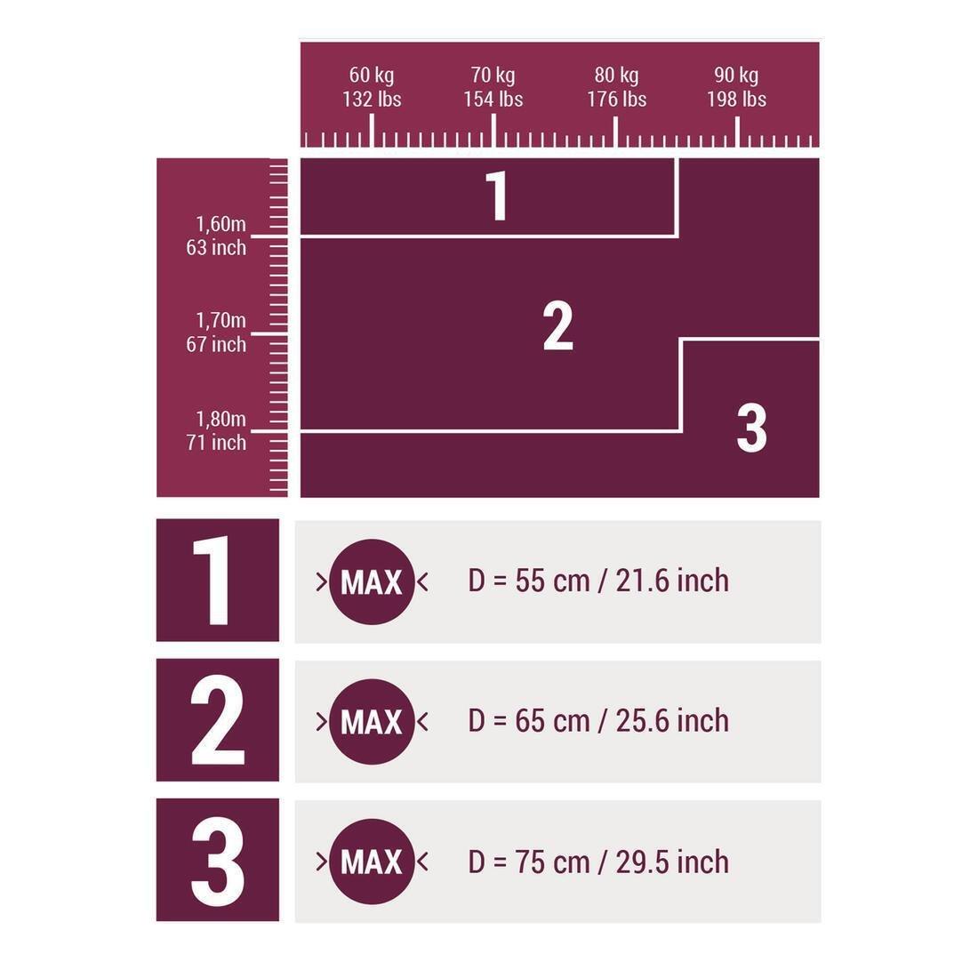 Durable Fitness Gym Ball, Purple, No Color, medium