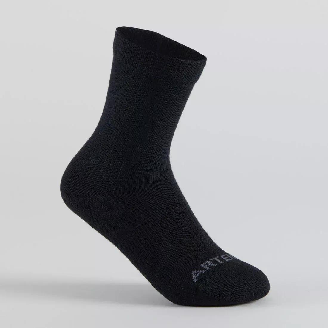 Kids' High Tennis Socks Tri-Pack RS 160 Navy-White, , large image number 12