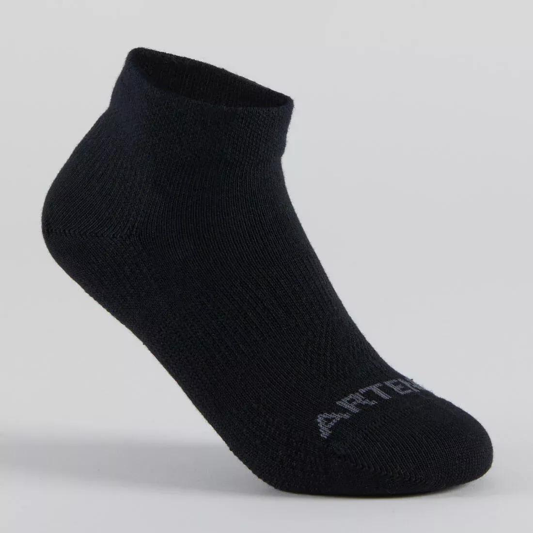 ARTENGO - Kids Tennis Socks Rs 160 Mid Tri-Pack Navy