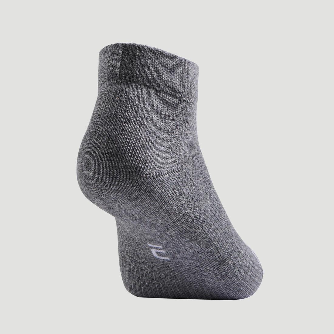 ARTENGO - Kids Tennis Socks Rs 160 Mid Tri-Pack Navy