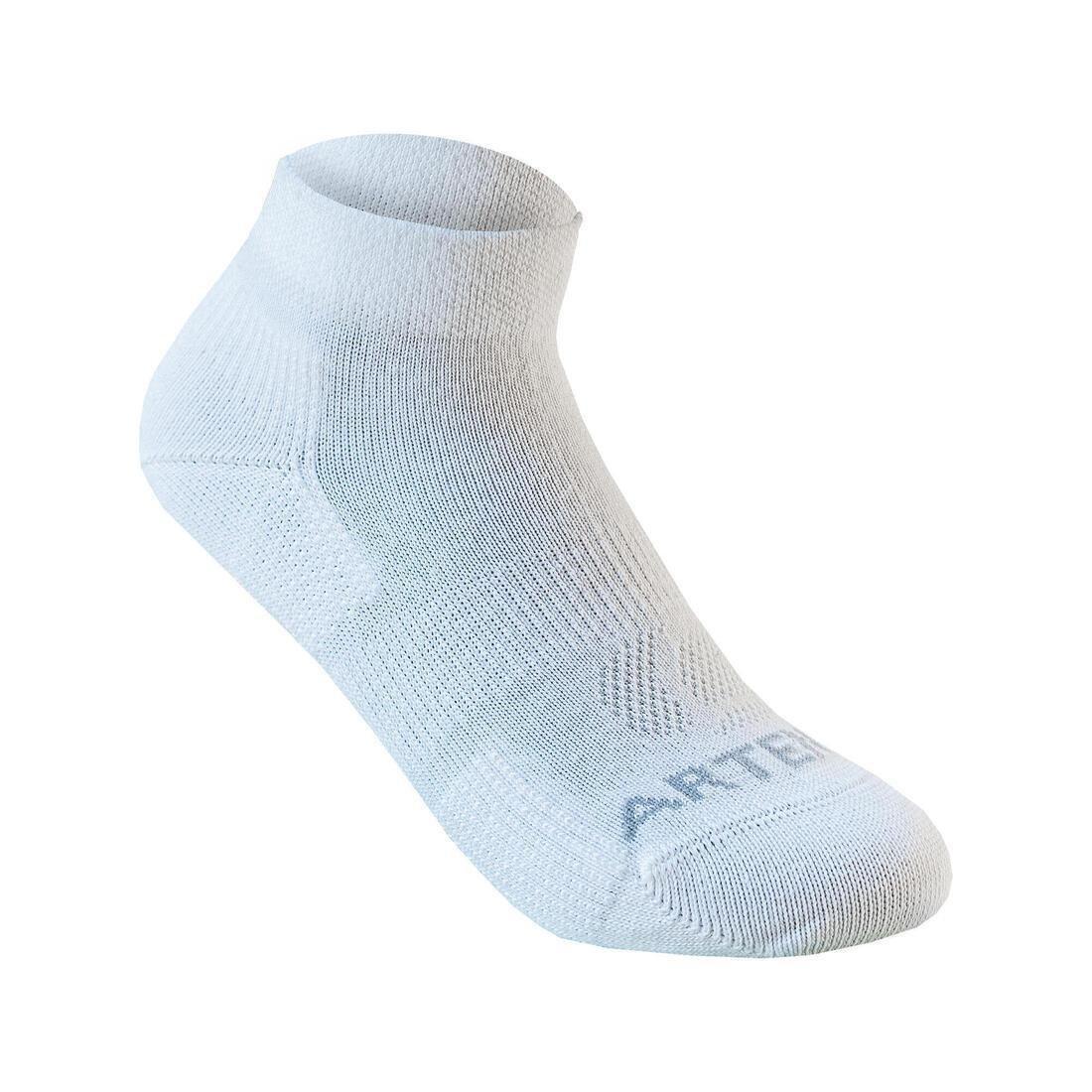 ARTENGO - Kids Tennis Socks Rs 160 Mid Tri-Pack Navy