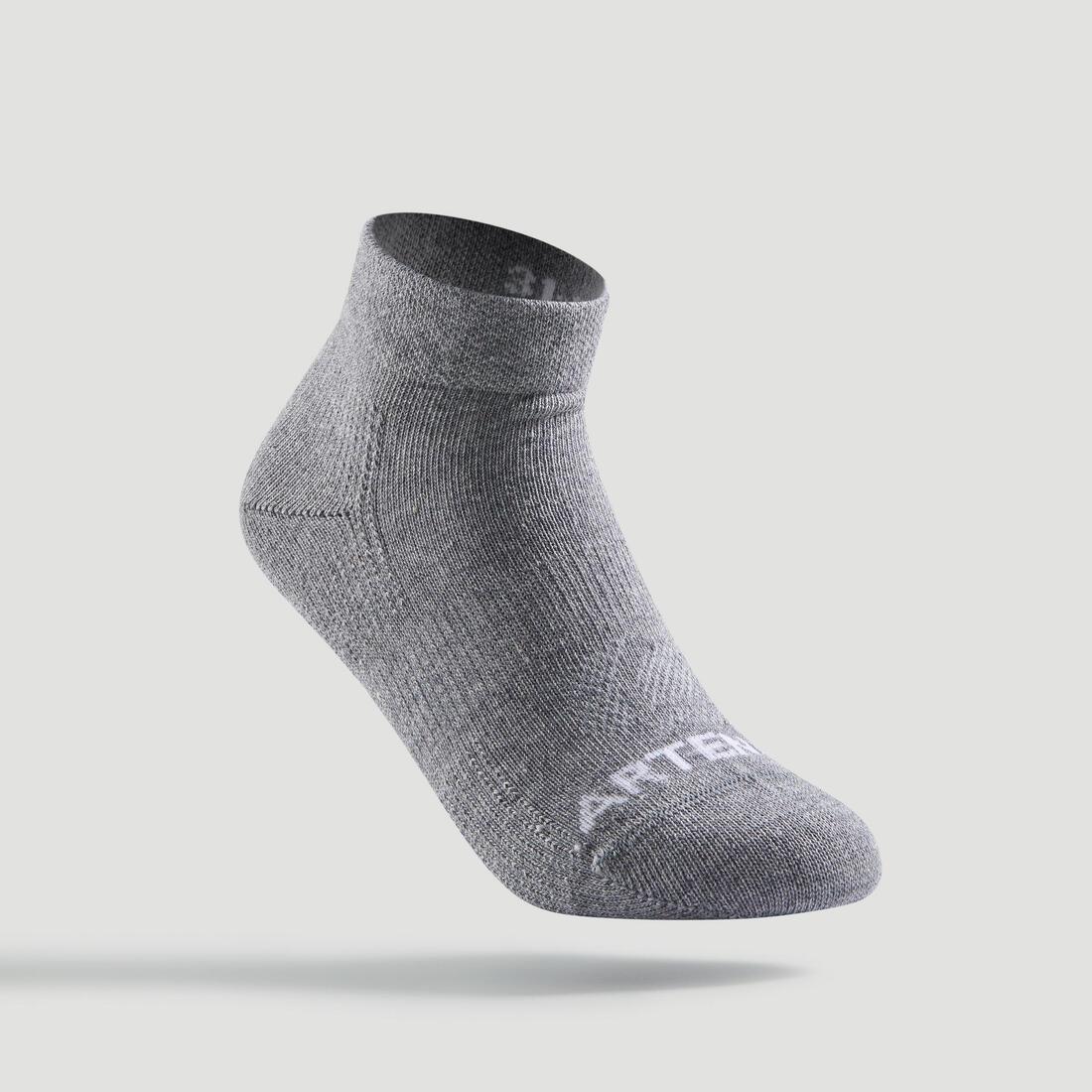 Kids Tennis Socks Rs 160 Mid Tri-Pack Navy, No Color, large image number 6