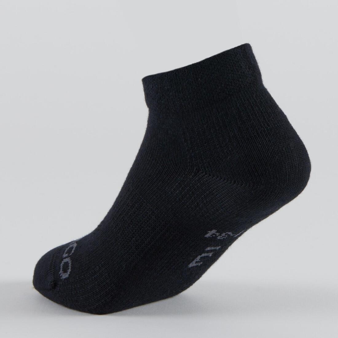 Kids Tennis Socks Rs 160 Mid Tri-Pack Navy, No Color, large image number 8
