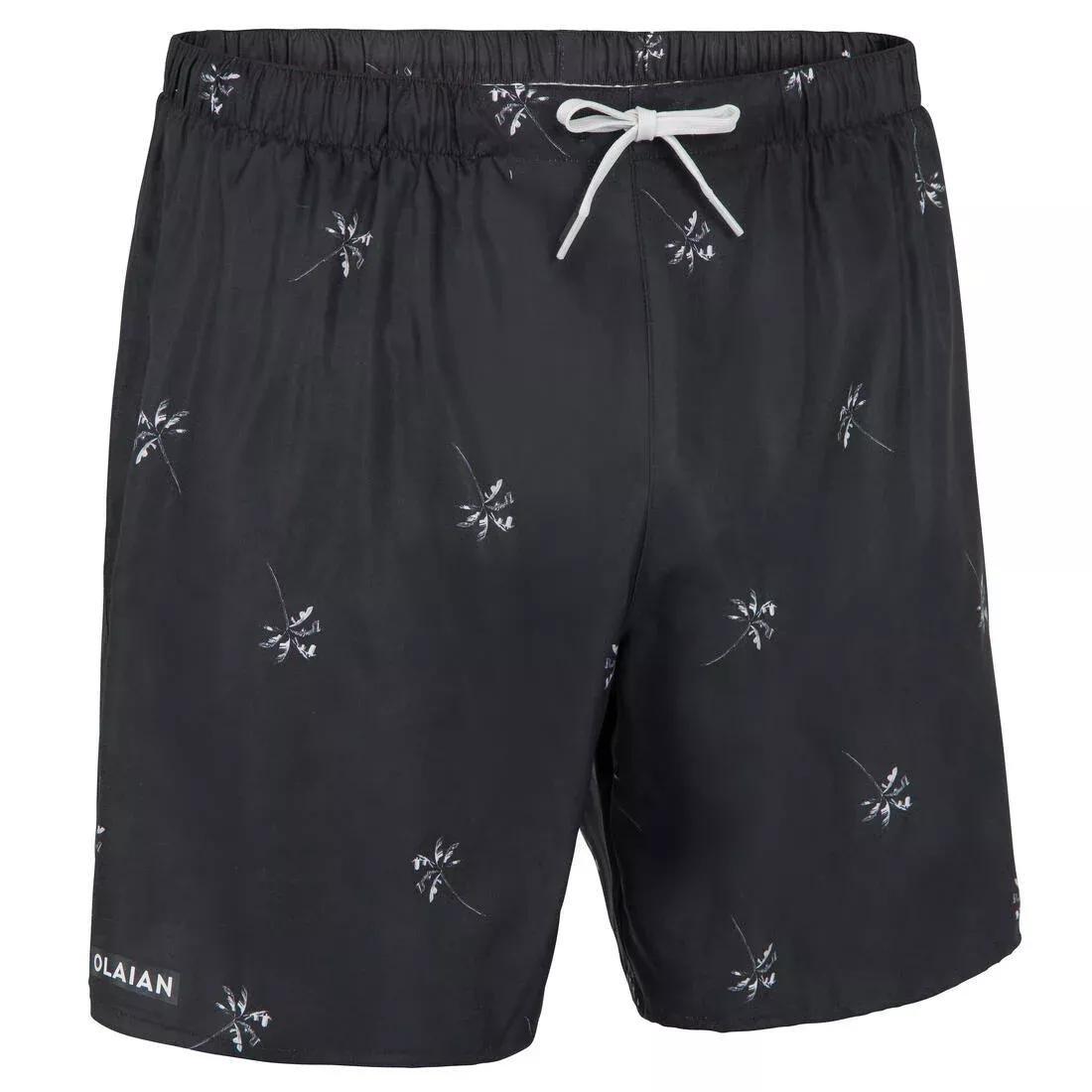 100 Short Surfing Boardshorts Square, Black, No Color, large image number 0