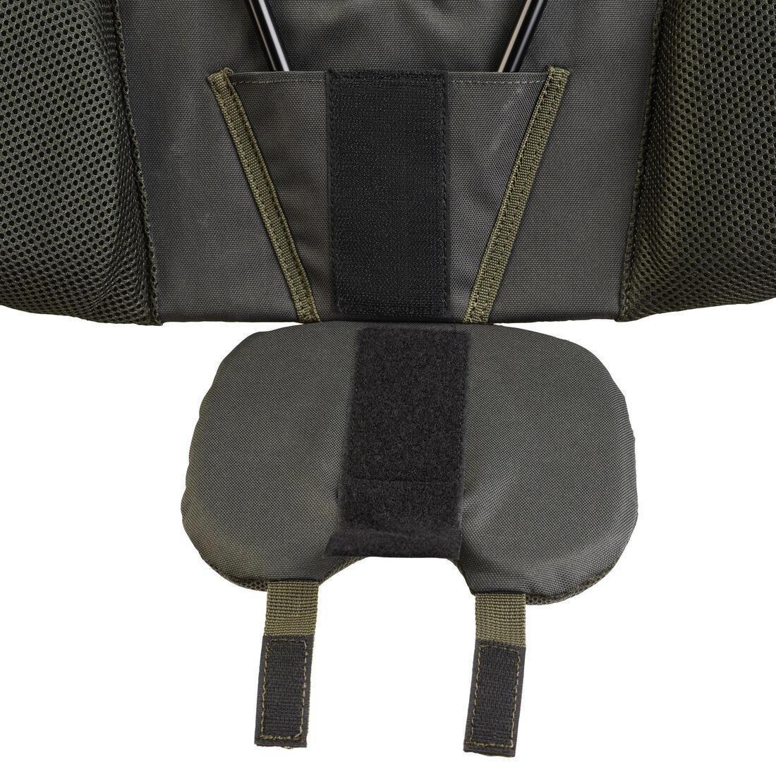 Modular Silent Hunting Backpack - 45/90 L Big Game, Khaki, No Color, large image number 5