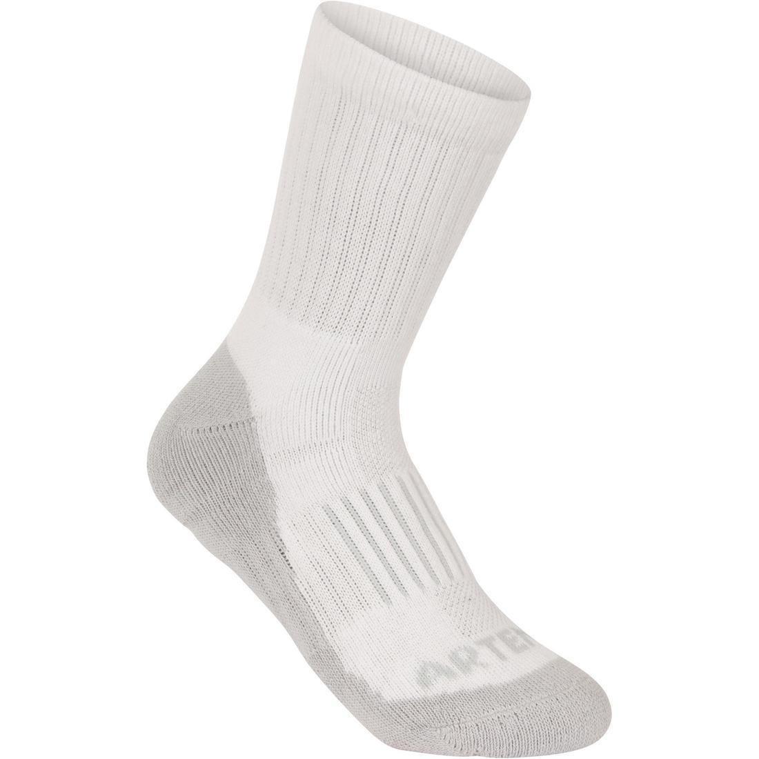 Rs 500 Junior High Sports Socks Tri-Pack, Black, No Color, large image number 6