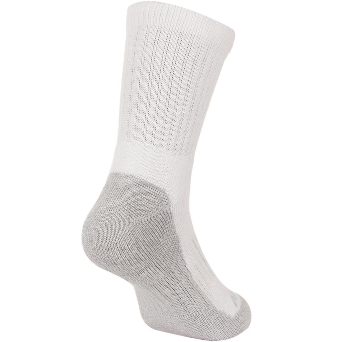 ARTENGO - Rs 500 Junior High Sports Socks Tri-Pack, Black