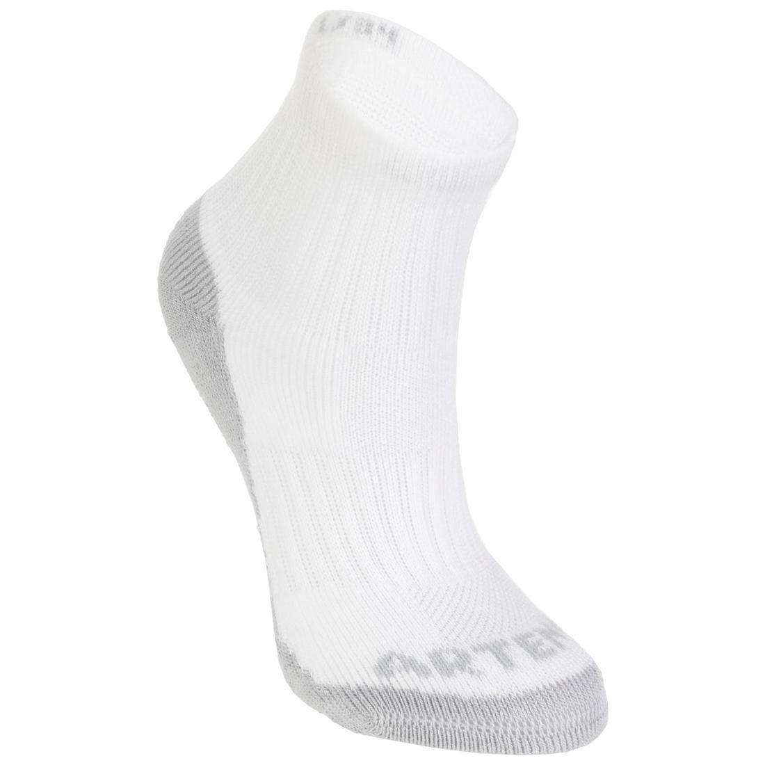Rs 500Kids Mid-Cut Sports Socks Tri-Pack, Navy-White, , large image number 7
