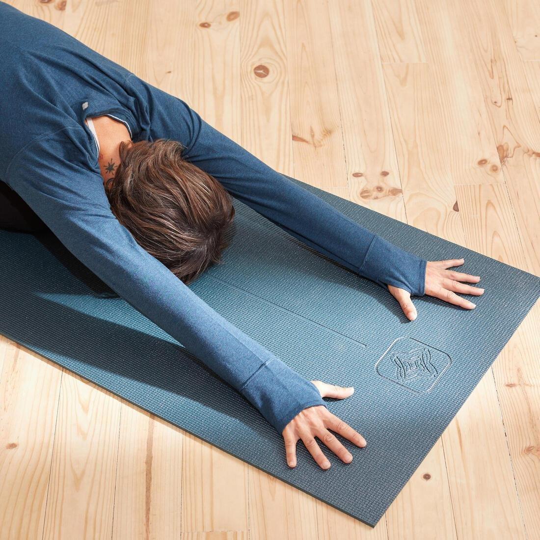 Comfort Yoga Mat - 8 Mm, Green, No Color, large image number 2