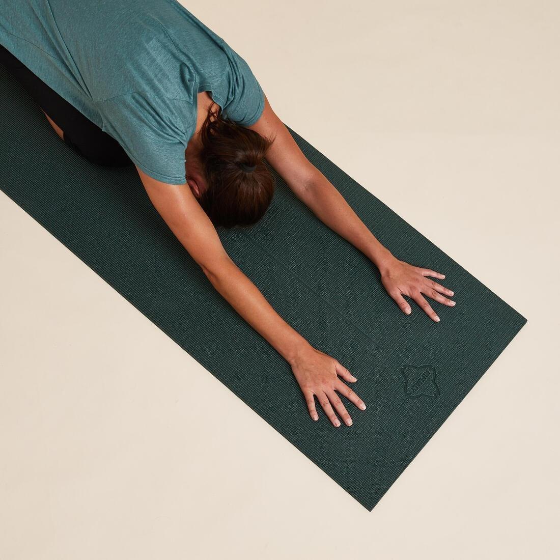 Comfort Yoga Mat - 8 Mm, Green, No Color, large image number 9