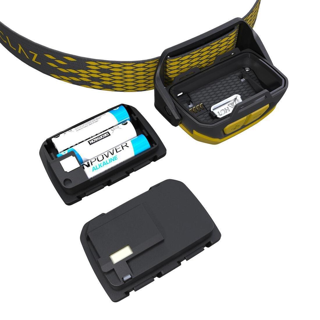 Rechargeable Head Torch, 400 lumen, HL900 USB V2, Honey, No Color, large image number 1