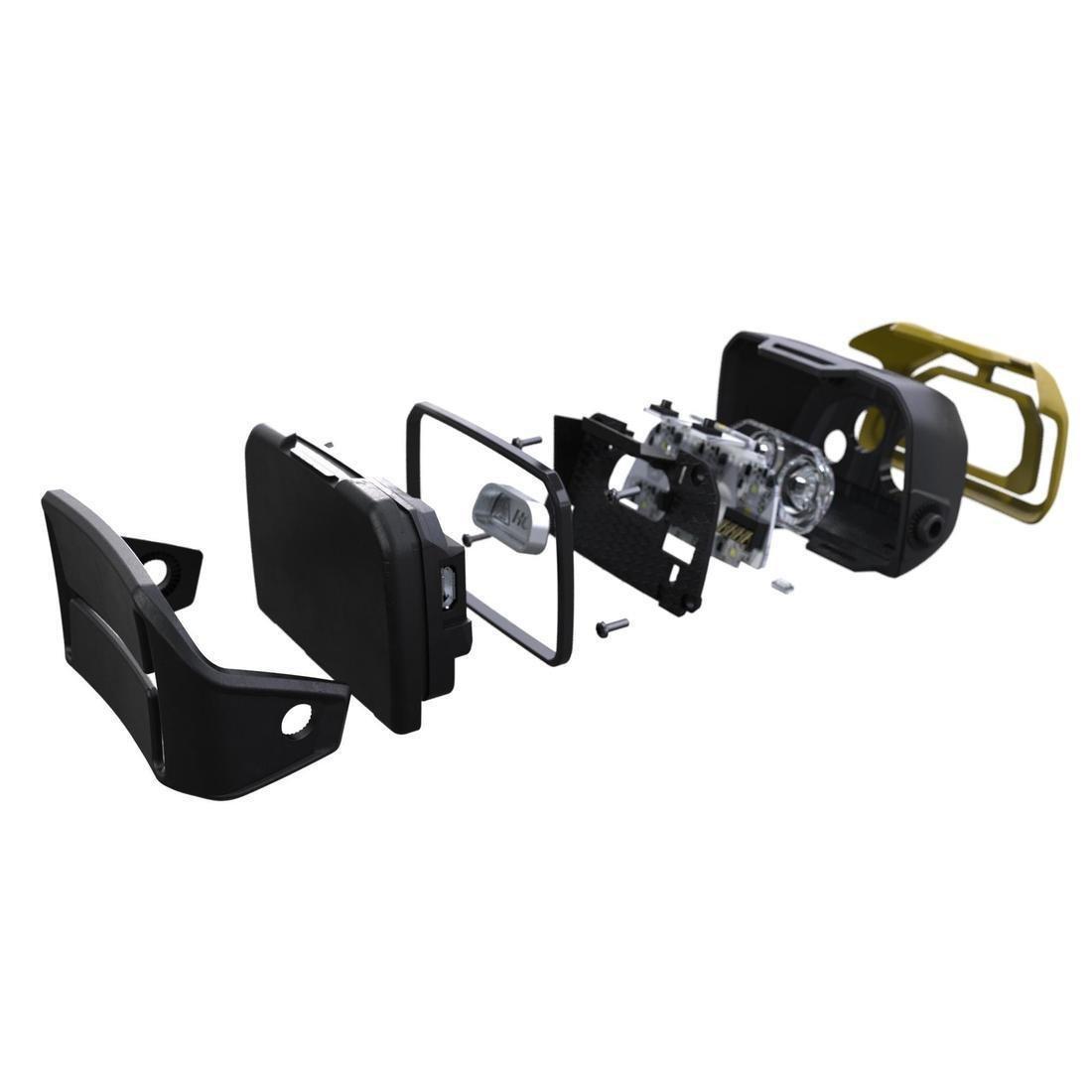 Rechargeable Head Torch, 400 lumen, HL900 USB V2, Honey, No Color, large image number 5