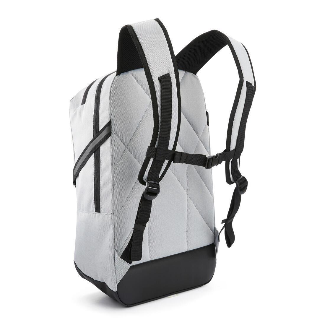Inline Skating Backpack - 20-Litre Bp100, Light Grey, No Color, large image number 5