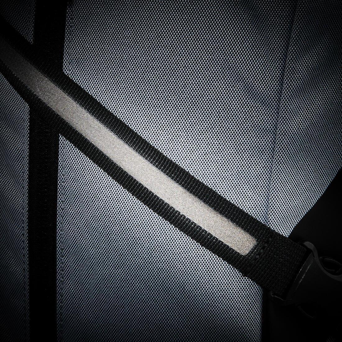 Inline Skating Backpack - 20-Litre Bp100, Light Grey, No Color, large image number 10