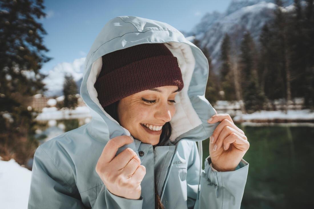Women Waterproof Winter Hiking Jacket 10C, Blue, , large image number 7