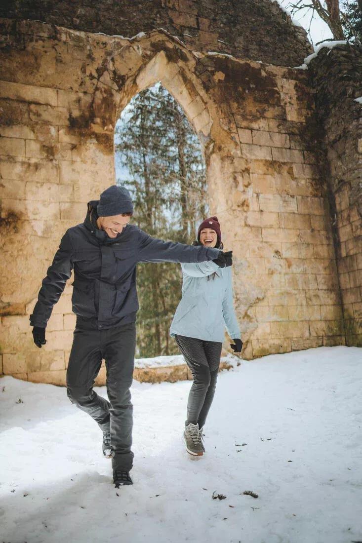 Women Waterproof Winter Hiking Jacket 10C, Purple, No Color, large image number 6