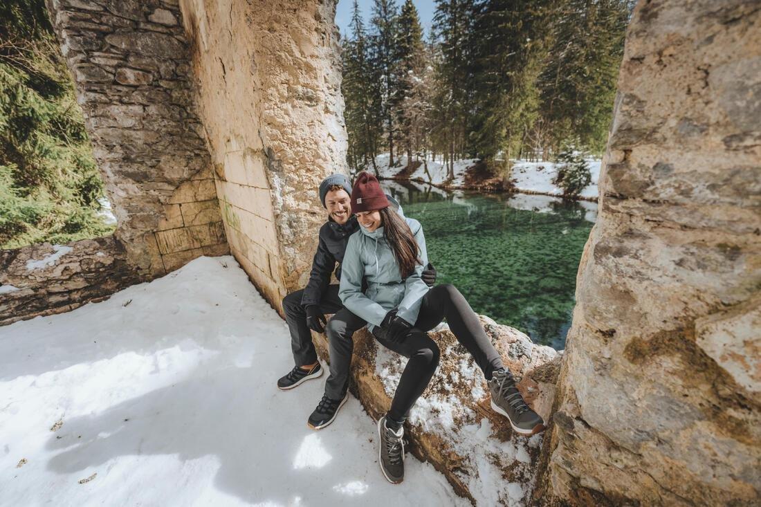 Women Waterproof Winter Hiking Jacket 10C, Purple, No Color, large image number 7