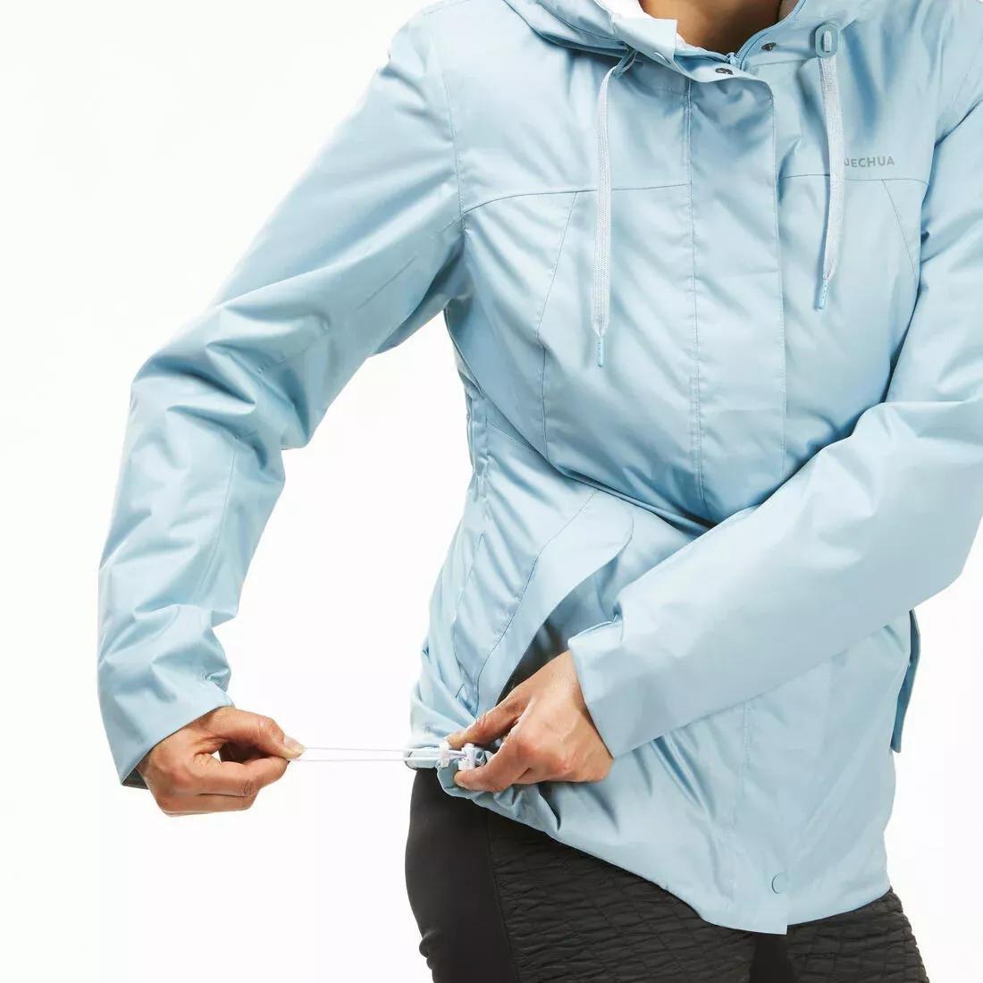 Women Waterproof Winter Hiking Jacket 10C, Purple, No Color, large image number 13