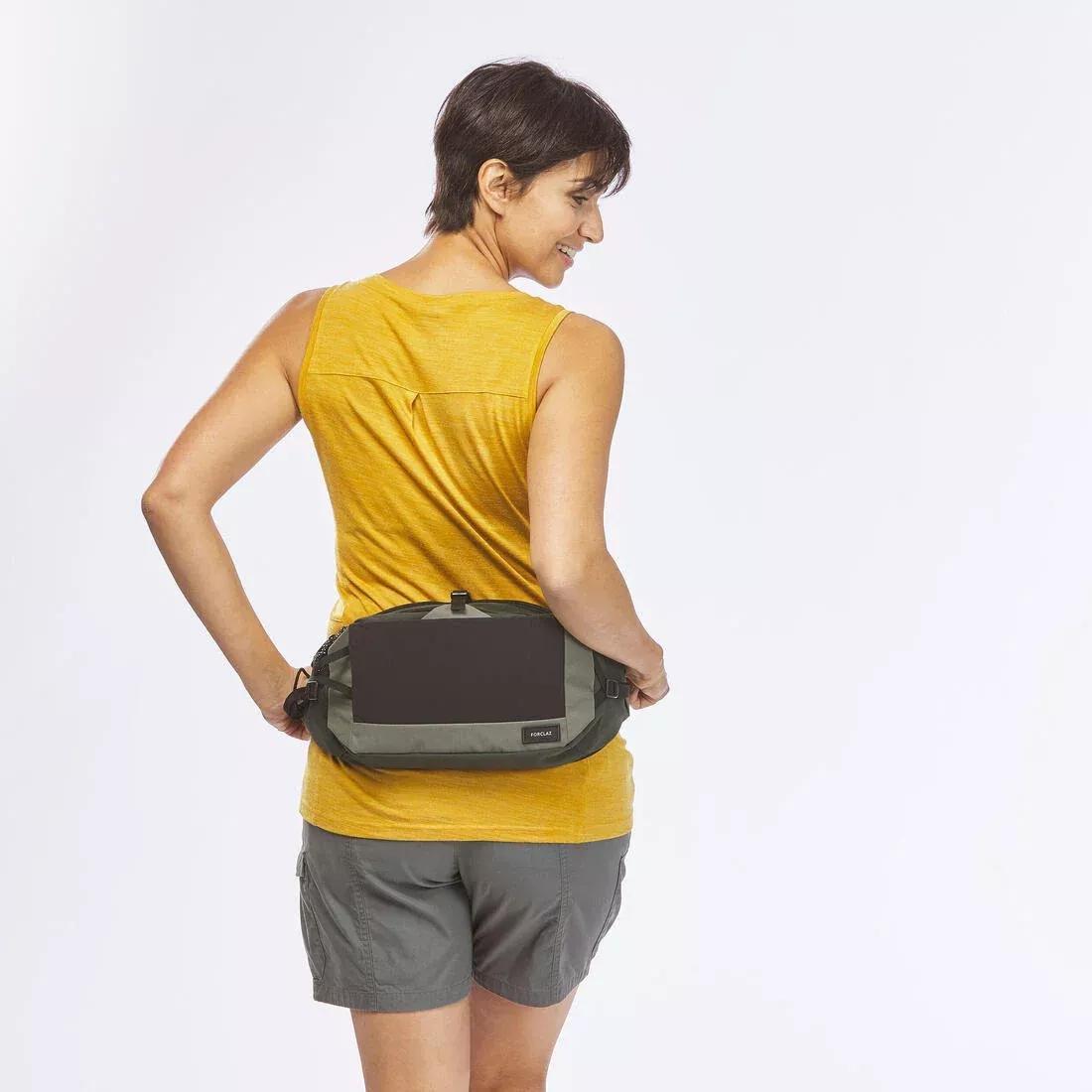 7 L Waist Bag - Travel 500, Black, No Color, large image number 11