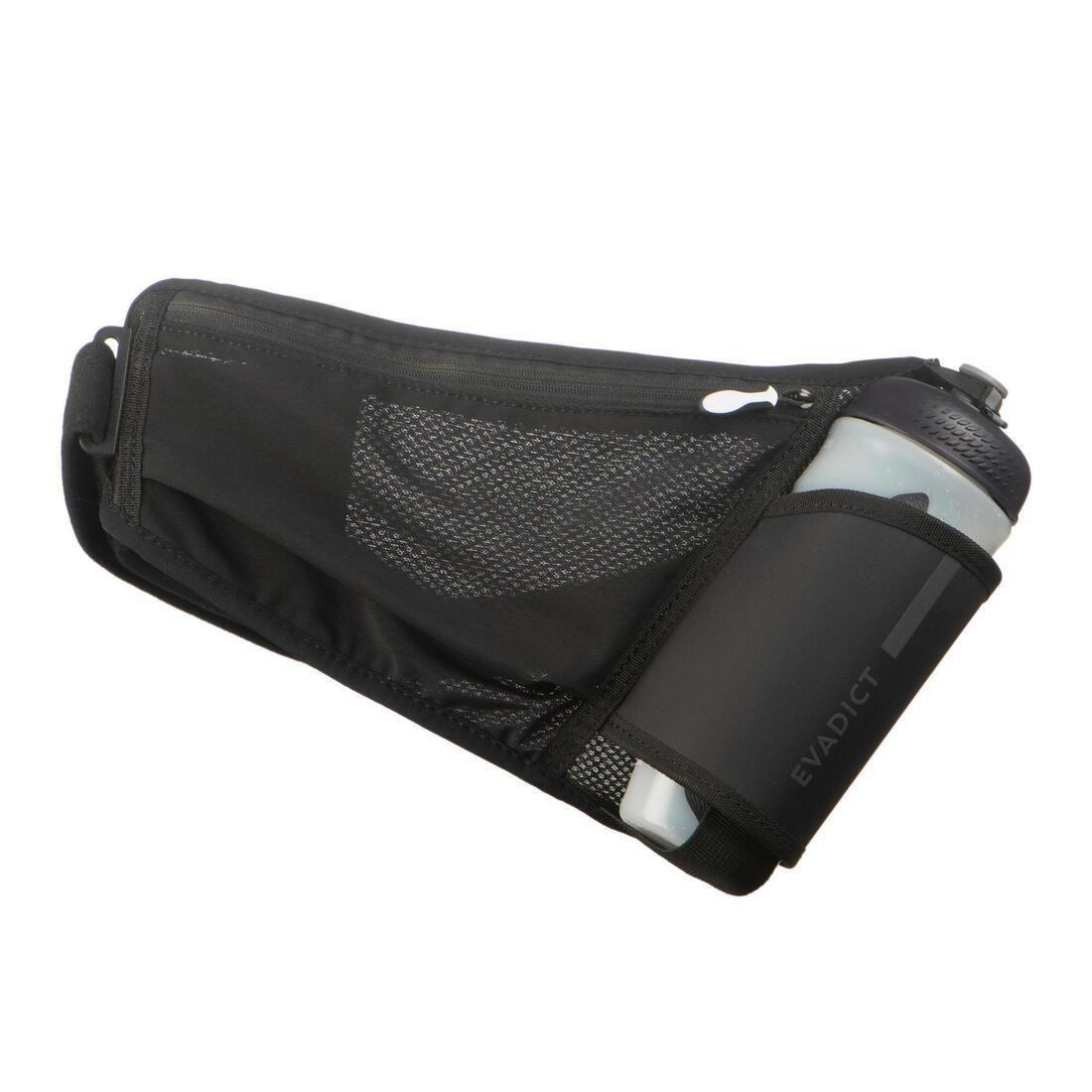 Trail Running Bottle Holder Belt, Black, No Color, medium