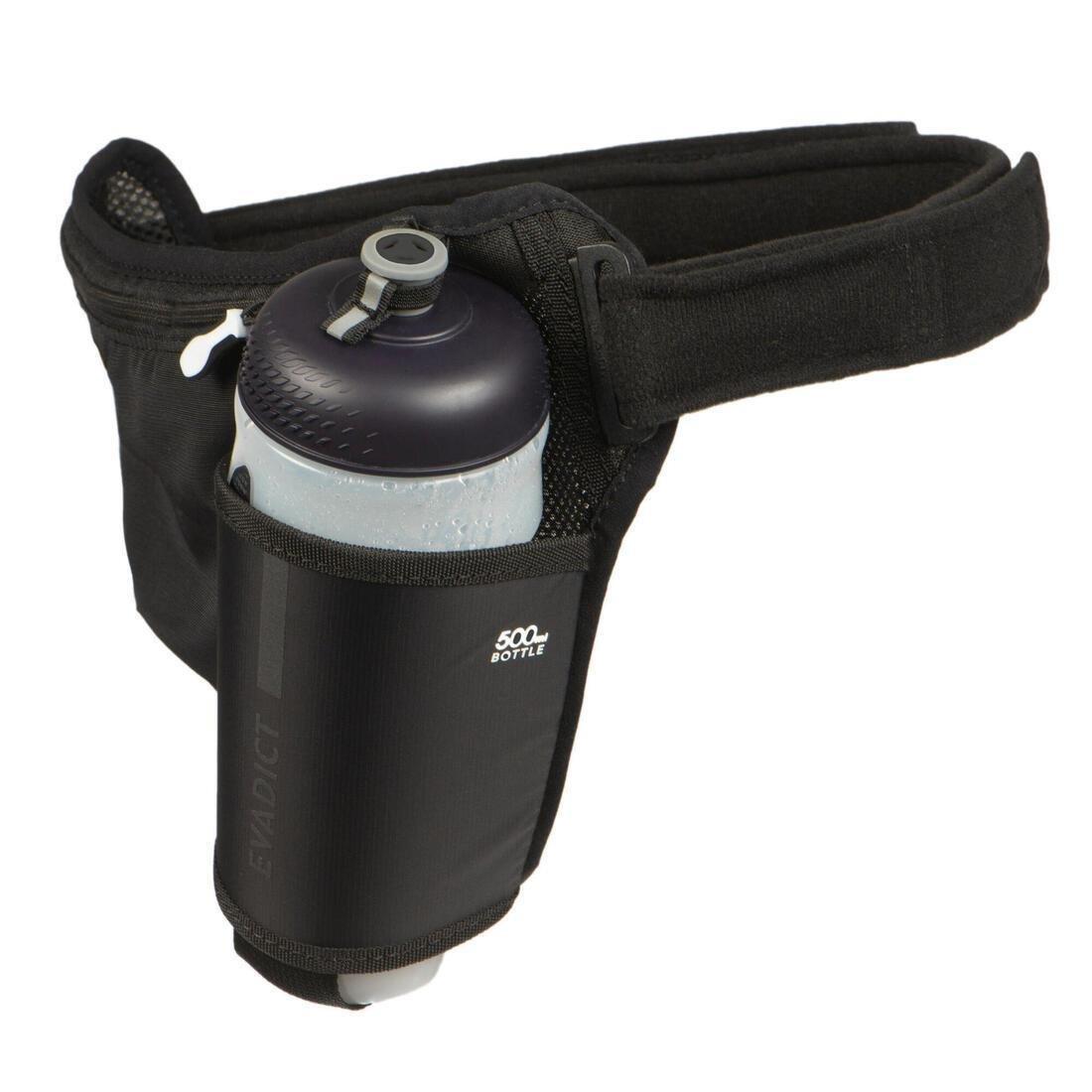 Trail Running Bottle Holder Belt, Black, No Color, large image number 3