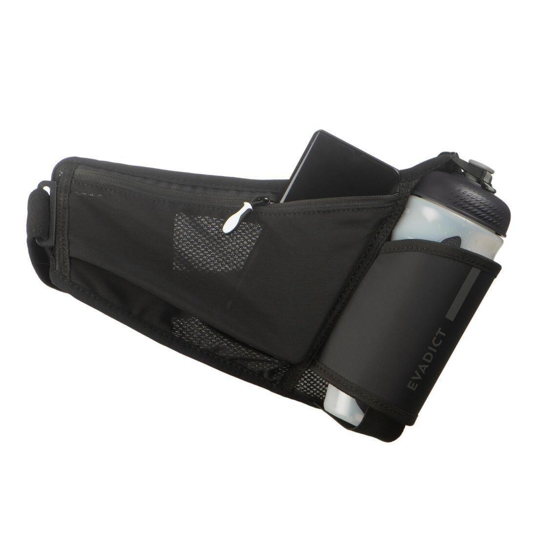 Trail Running Bottle Holder Belt, Black, No Color, large image number 8