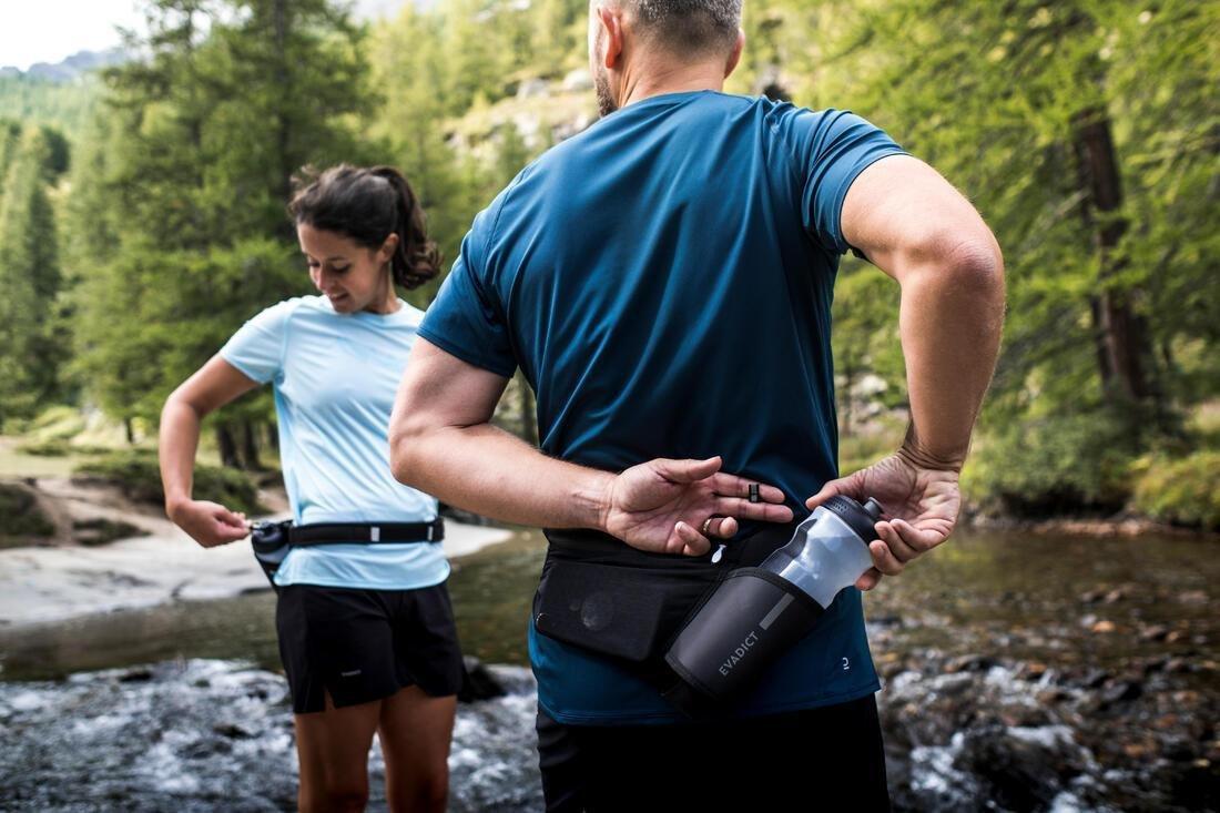 Trail Running Bottle Holder Belt, Black, No Color, large image number 9