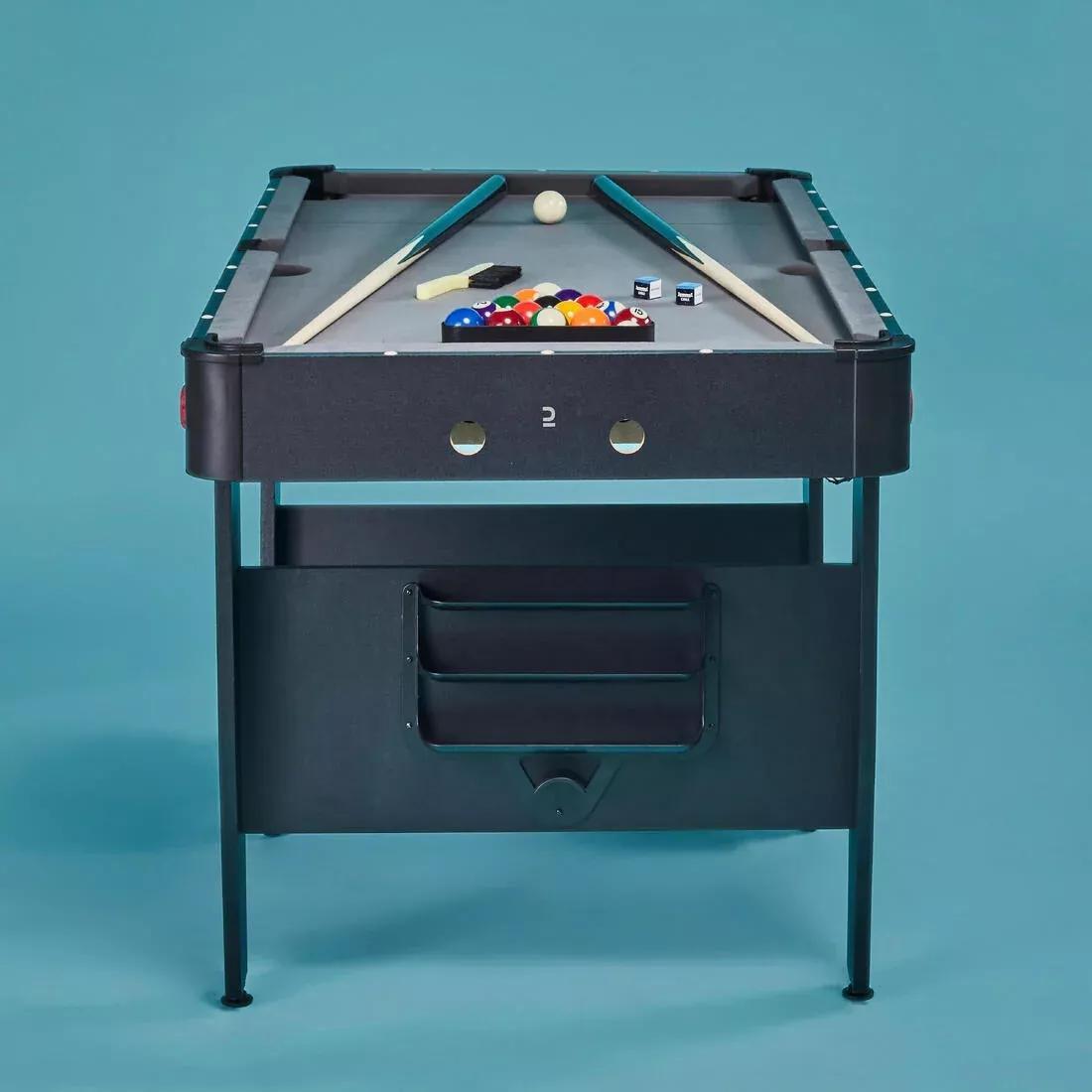 Folding American Pool Table BT500 US, Grey, No Color, large image number 8
