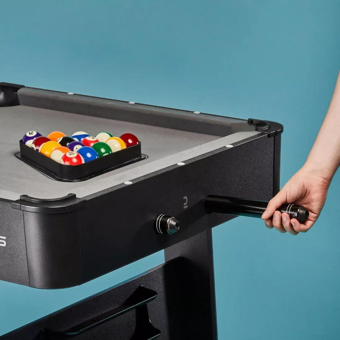 Folding American Pool Table BT500 US, Grey, 5401_000, large image number 13