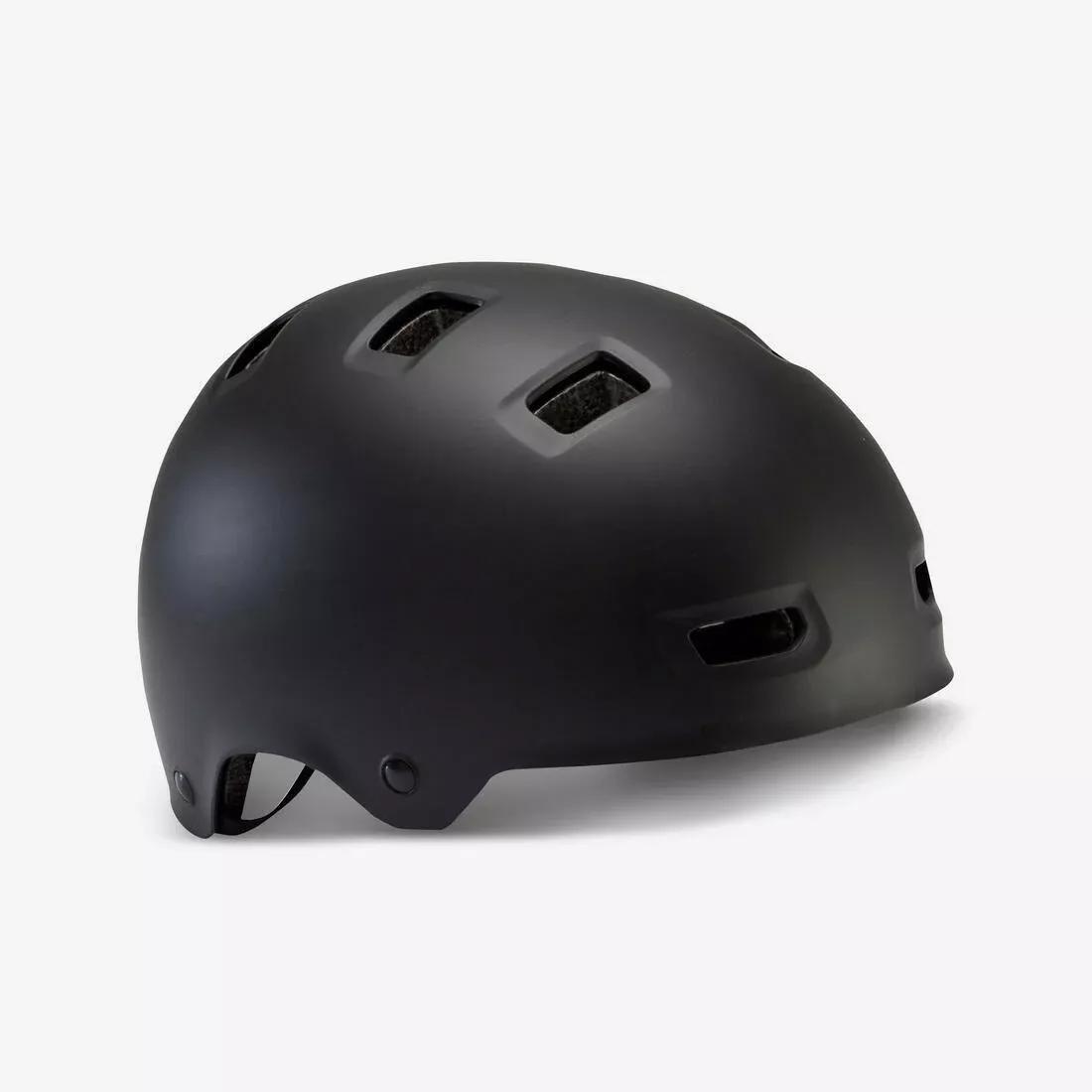 BTWIN - Kids Cycling Helmet Teen 500 Xs, Black