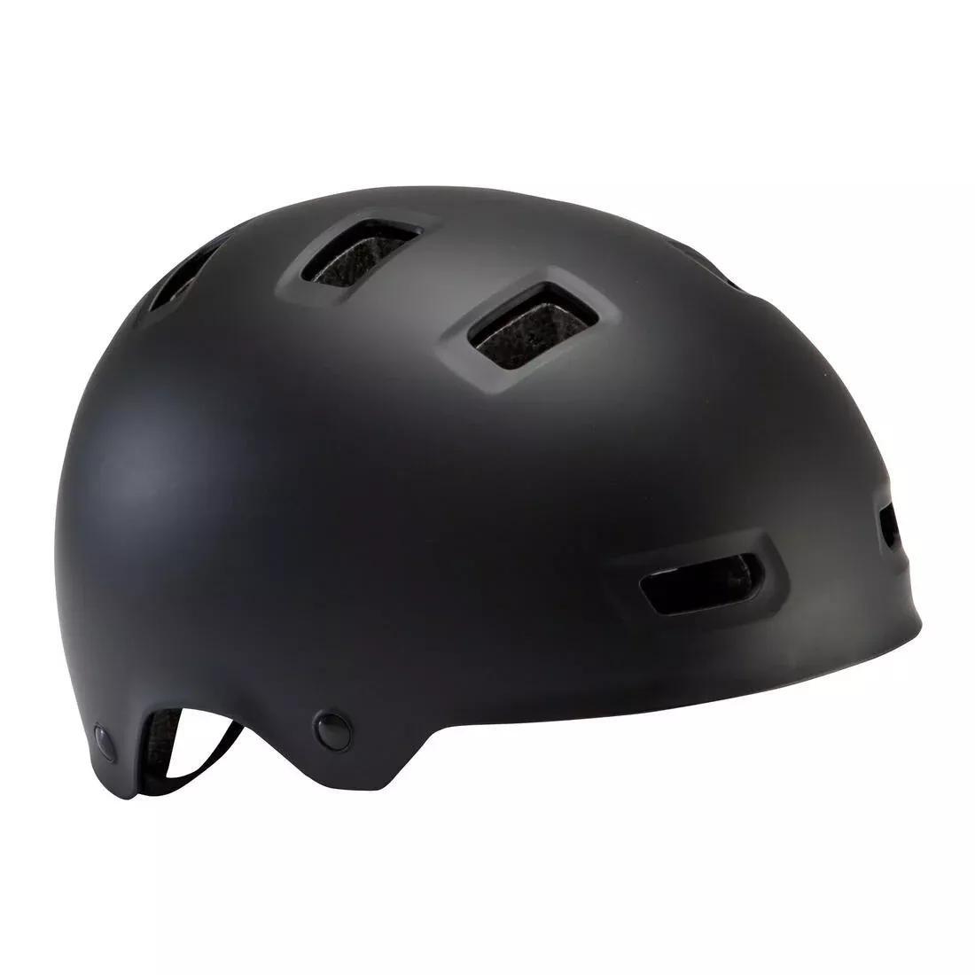 Kids Cycling Helmet Teen 500 Xs, Black, No Color, medium