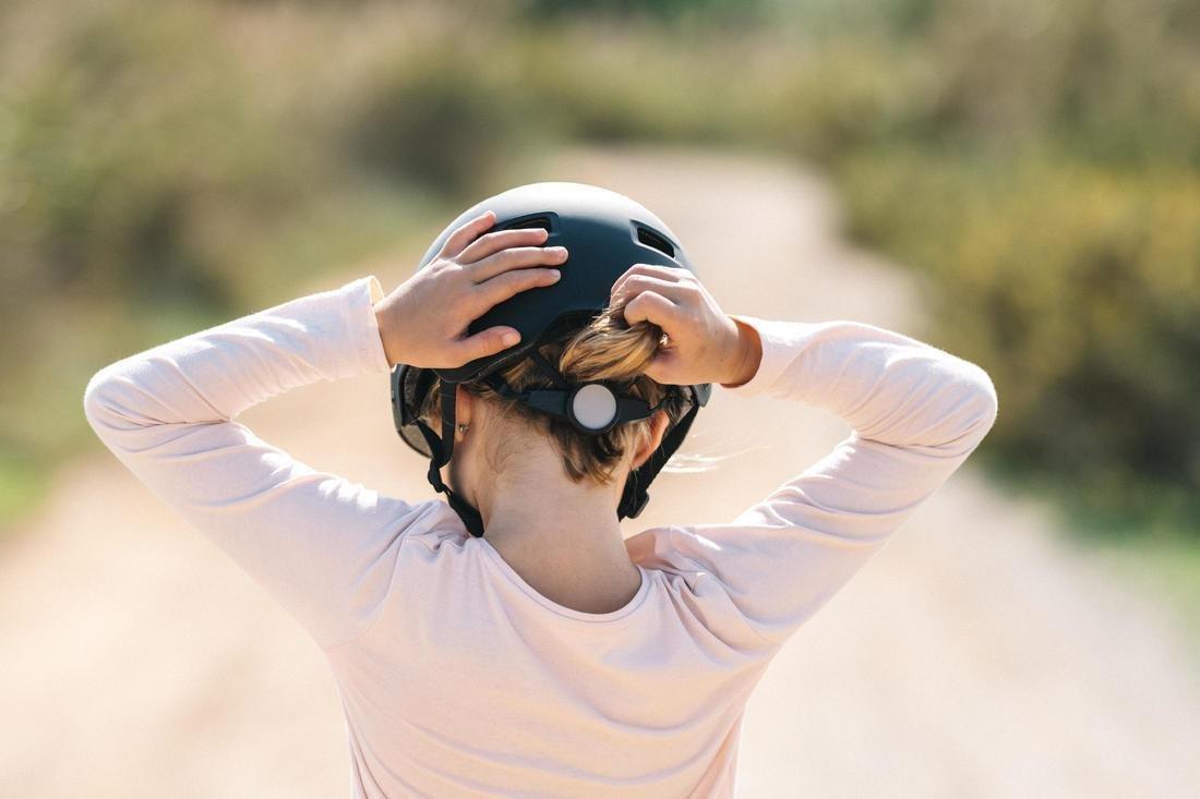 Kids Cycling Helmet Teen 500 Xs, Black, No Color, large image number 8