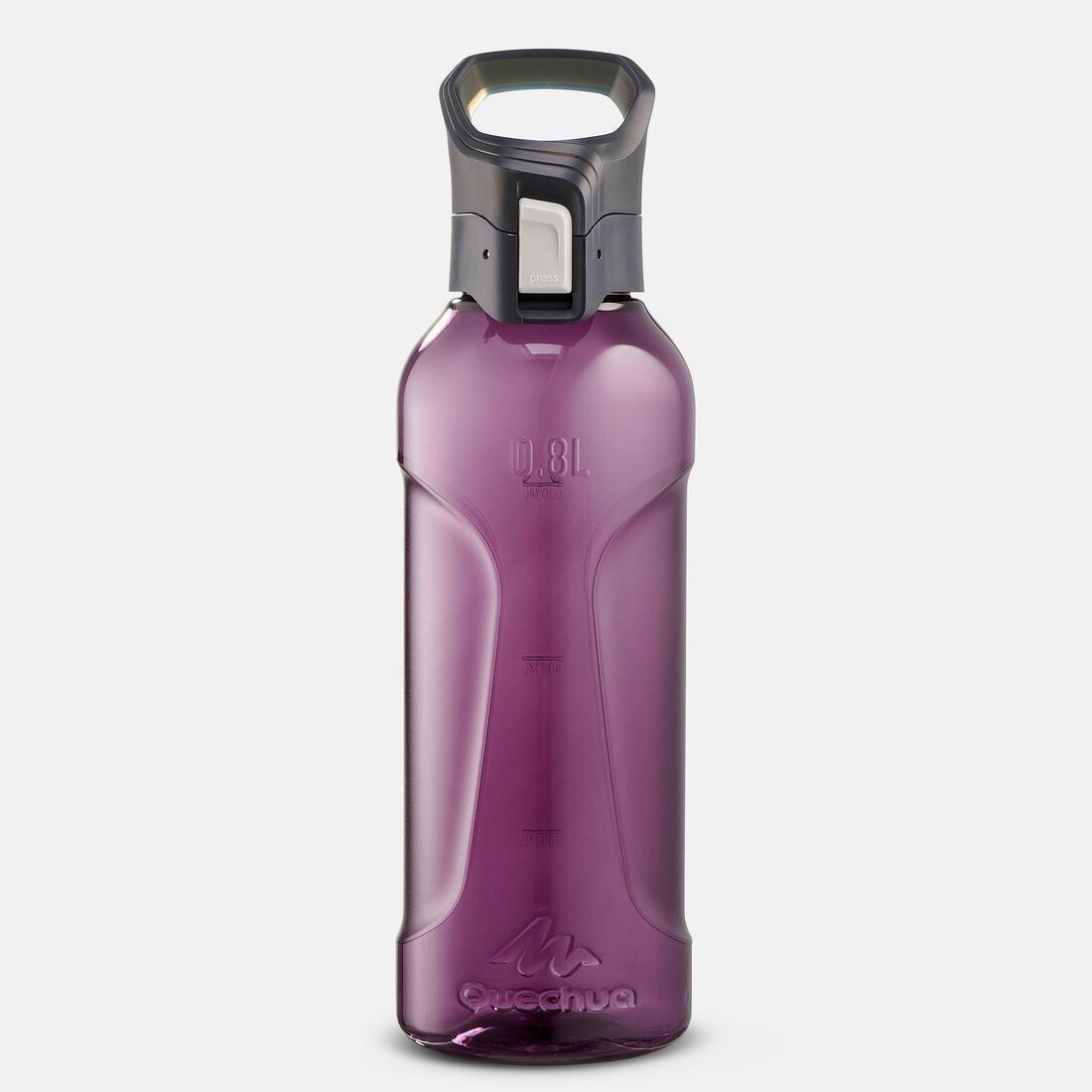 Quick-Open (Tritan) Plastic Hiking Flask Mh500 - 0.8 Litre, Blue, No Color, large image number 7