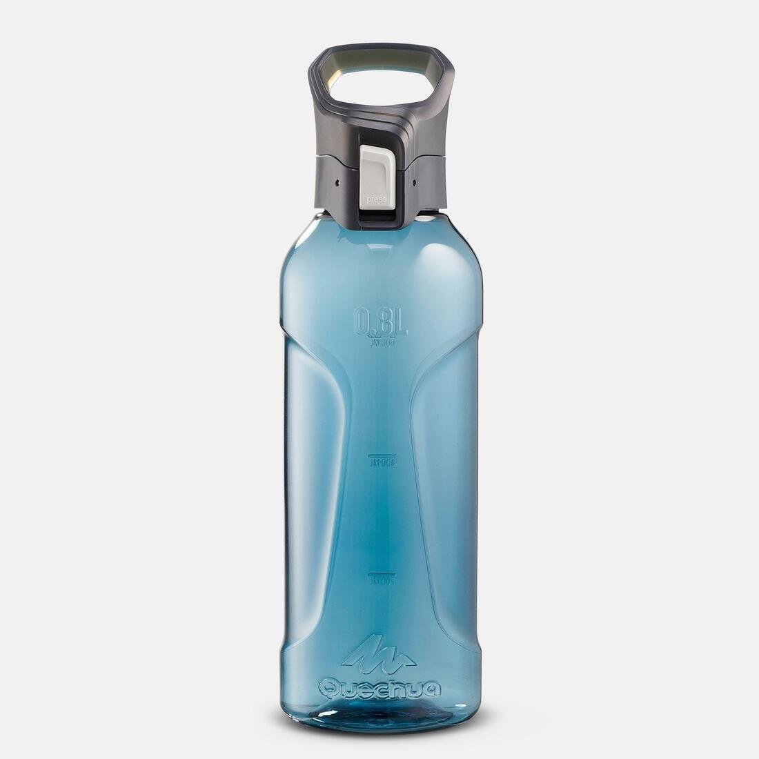 Quick-Open (Tritan) Plastic Hiking Flask Mh500 - 0.8 Litre, Blue, No Color, large image number 9