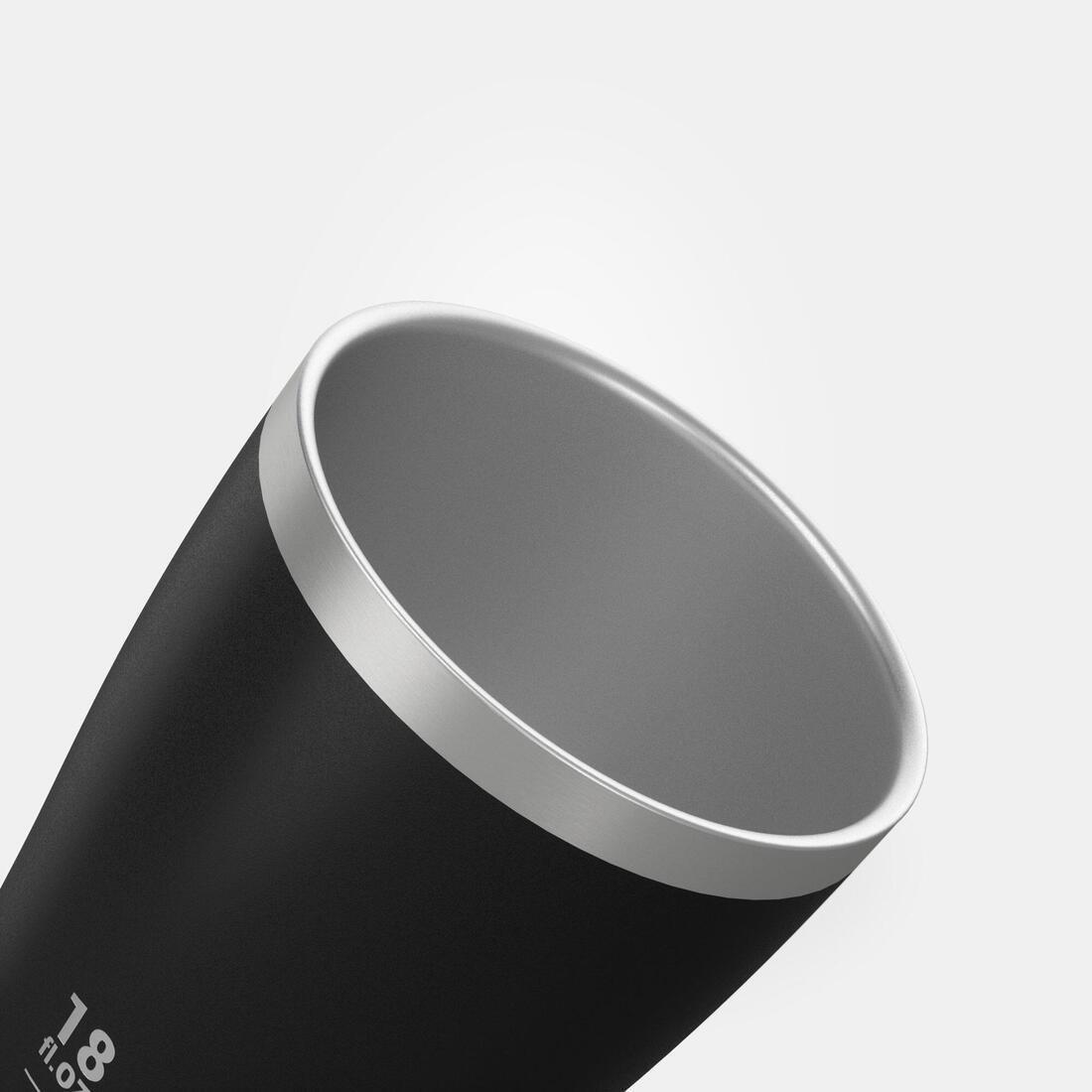 Isothermal Hiker's Camping Cup/Glass (steel double wall) MH500 0.5, Damson, No Color, large image number 14