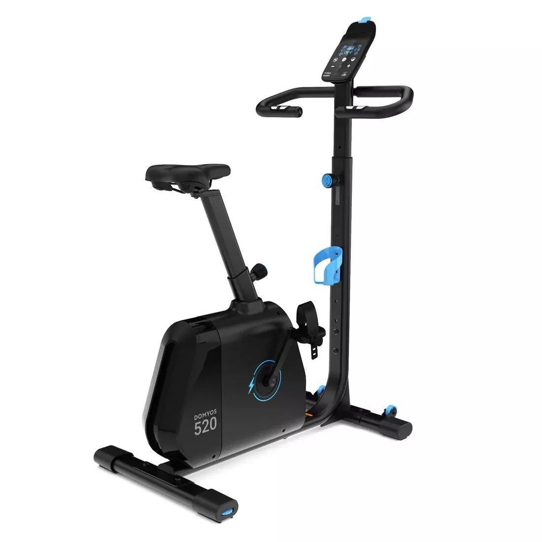 Self-Powered Exercise Bike 520 Connected To Coaching Apps, No Color, large image number 0