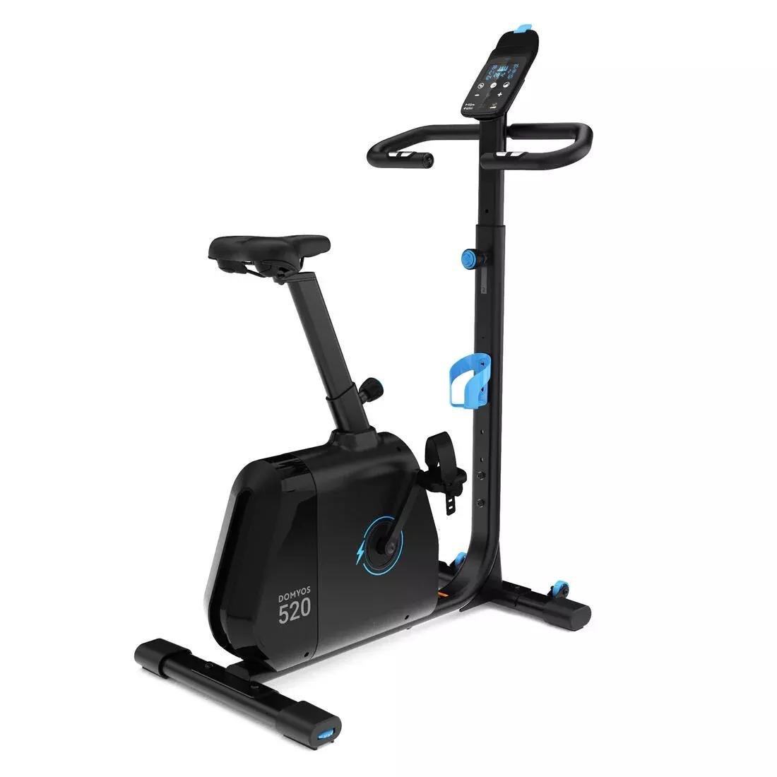 DOMYOS - Self-Powered Exercise Bike 520 Connected To Coaching Apps