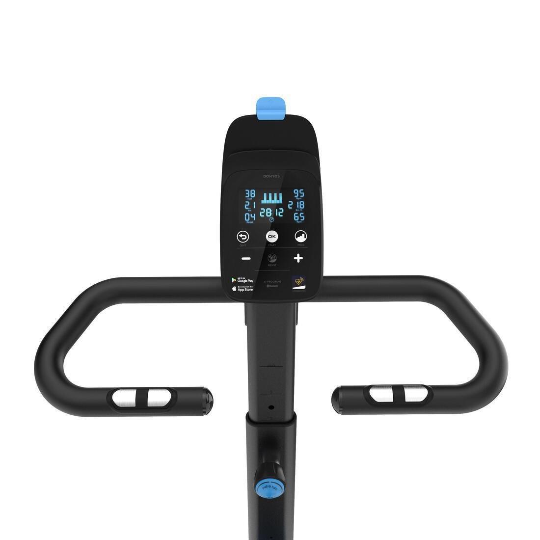 Self-Powered Exercise Bike 520 Connected To Coaching Apps, No Color, large image number 4